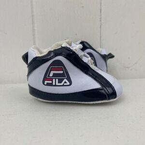 Fila Grant Hill 2 Retro Infant Crib Shoes White Navy 0-6 Months Toddler